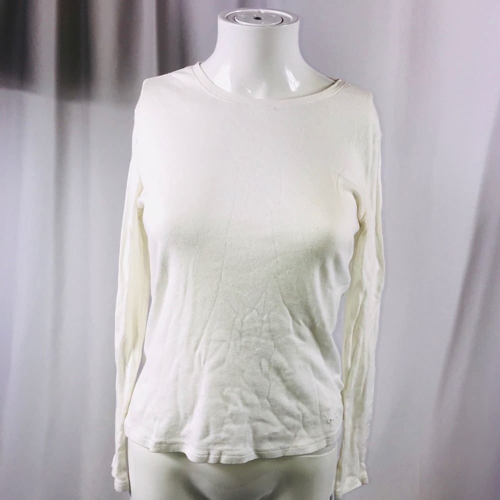 Justice white long sleeve